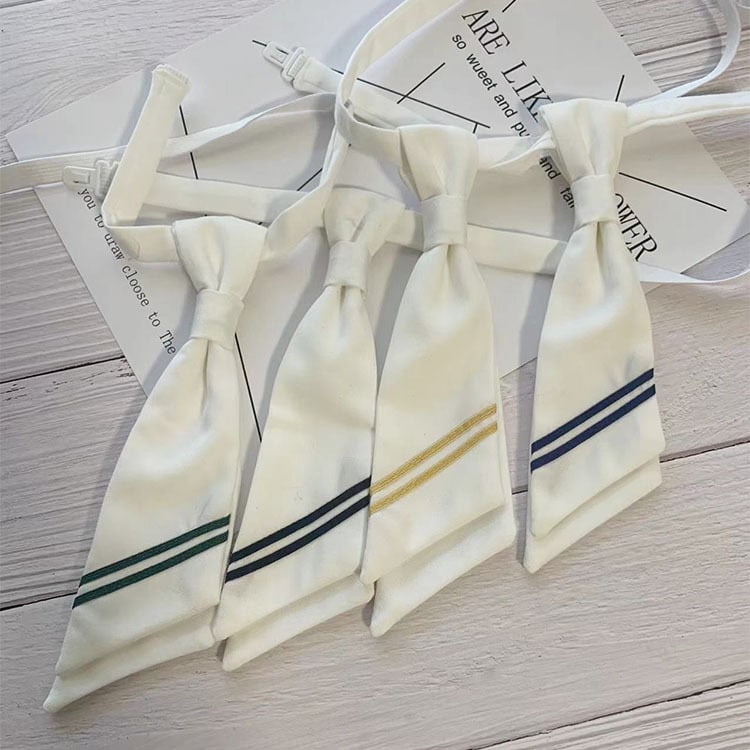 Unisex πολυεστερικό φιογκάκι για γιακά με άνθος – επίπεδη κεφαλή, ιαπωνικού στυλ αξεσουάρ για γιακά, μονοχρωμα γεωμετρικό σχέδιο