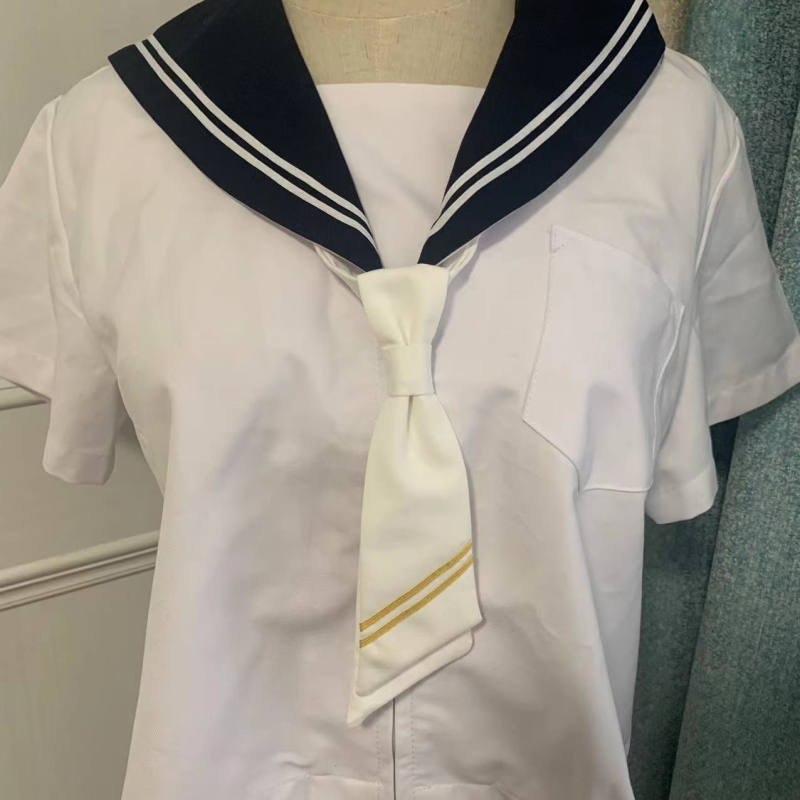 Unisex πολυεστερικό φιογκάκι για γιακά με άνθος – επίπεδη κεφαλή, ιαπωνικού στυλ αξεσουάρ για γιακά, μονοχρωμα γεωμετρικό σχέδιο