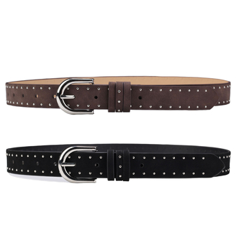 Ženski kaiš od PU kože s metalnom kopčom od legure, kopča s iglom, širina 2–4 cm, stil: poslovan, svestran, elegantan, minimalističan, chic