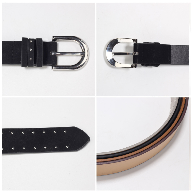 Ženski kaiš od PU kože s metalnom kopčom od legure, kopča s iglom, širina 2–4 cm, stil: poslovan, svestran, elegantan, minimalističan, chic