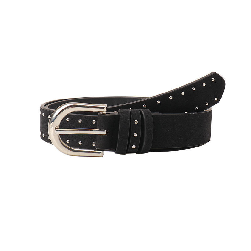 Ženski kaiš od PU kože s metalnom kopčom od legure, kopča s iglom, širina 2–4 cm, stil: poslovan, svestran, elegantan, minimalističan, chic