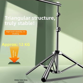Portatīvs chroma key fona statīvs ar teleskopisku atbalstu un fona audumu studijai