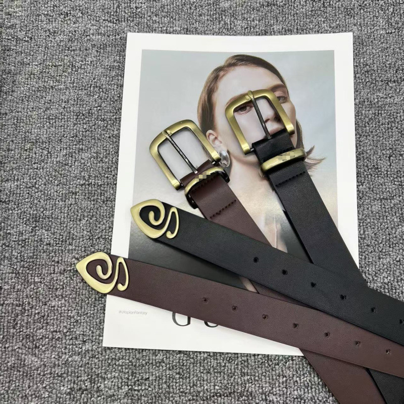 PU kožni pojas s metalnom kopčom na iglu, širina 2–4 cm, unisex, lagani luksuzni stil