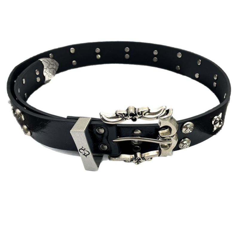 PU kožni pojas, ručna izrada, imitacija prave kože, nišni dizajn, street rock punk stil, širina 2–4 cm, kopča od legure