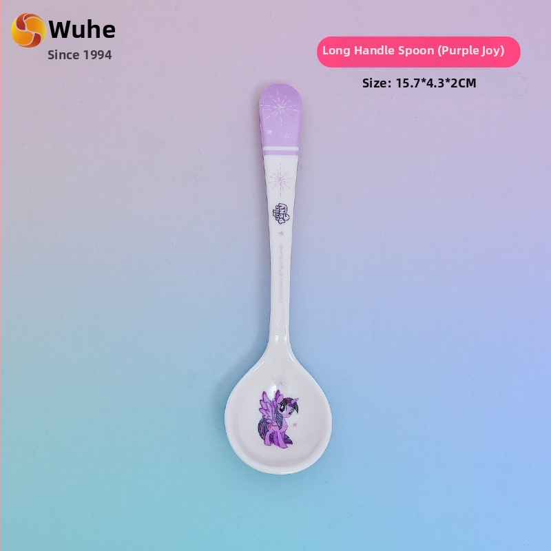 Plastmasas karote bērniem ar karikatūras rakstu, svaigs un jauks stils