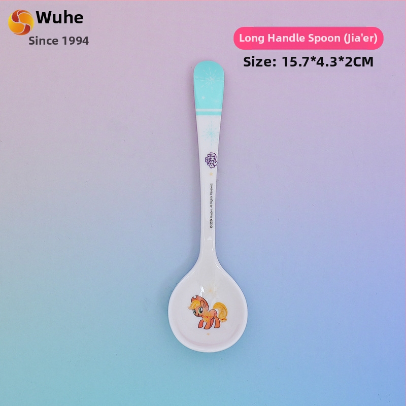 Plastmasas karote bērniem ar karikatūras rakstu, svaigs un jauks stils