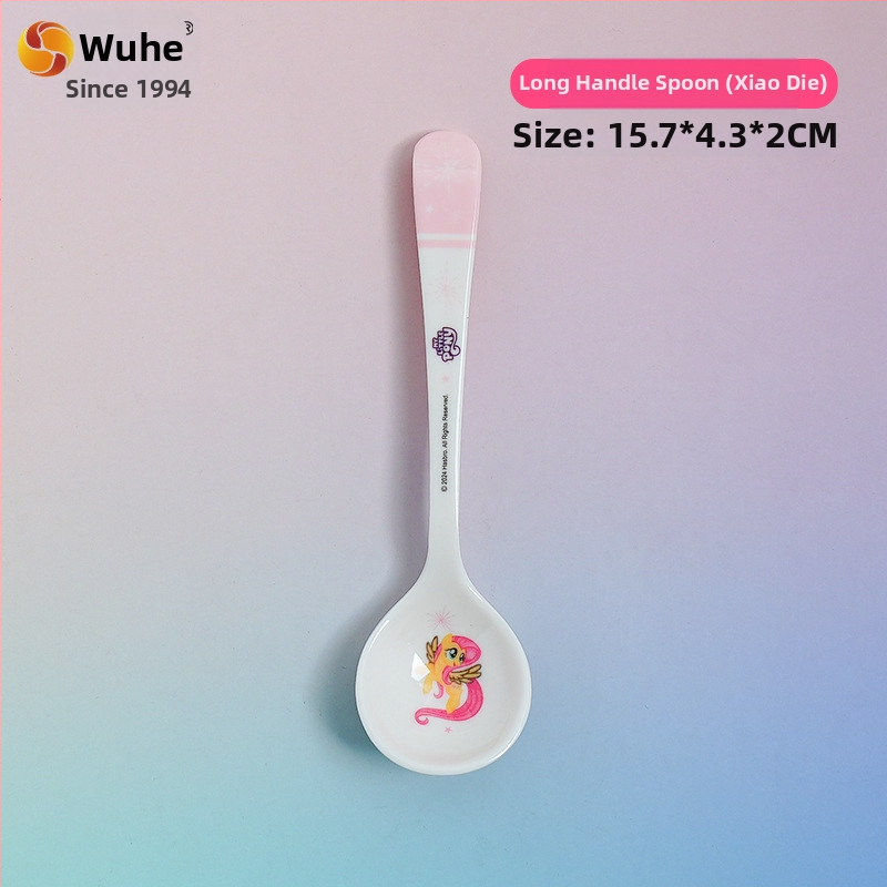 Plastmasas karote bērniem ar karikatūras rakstu, svaigs un jauks stils