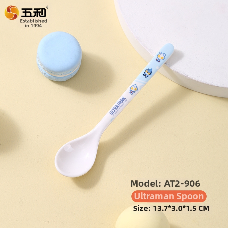 Plastmasas karote bērniem ar karikatūras rakstu, svaigs un jauks stils