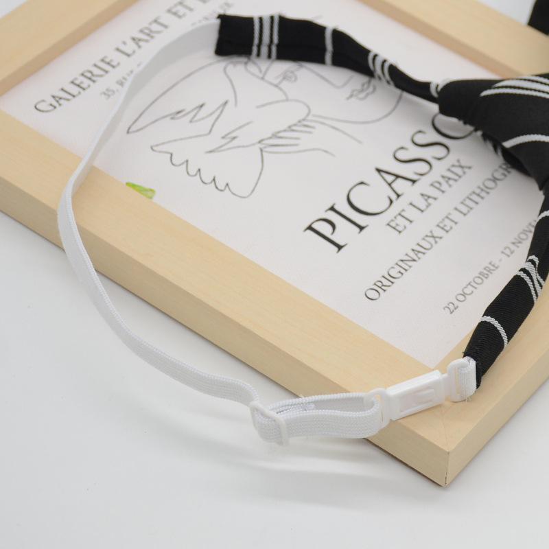 Unisex γραβάτα με ρίγες από πολυεστέρα, εμπνευσμένη από τον κορεατικό και ιαπωνικό κολλεγιακό στυλ, κατάλληλη για σχολείο και επαγγελματικό ντύσιμο