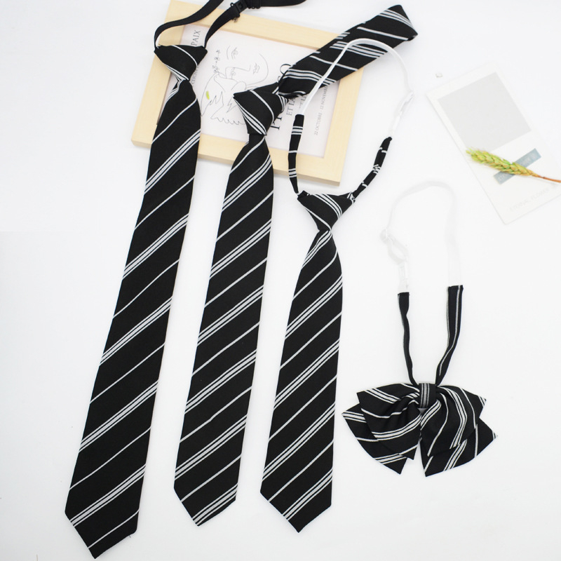 Pruhovaná kravata, unisex, šípový štýl, polyestrové vlákno, pôvod Shengzhou, Zhejiang