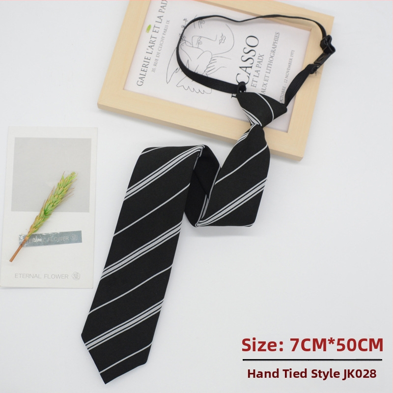 Pruhovaná kravata, unisex, šípový štýl, polyestrové vlákno, pôvod Shengzhou, Zhejiang