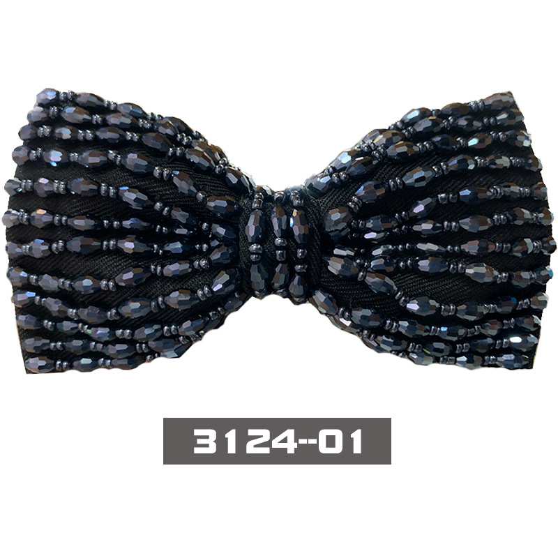 Γραβάτα με κρύσταλλα, ριγέ σχέδιο, επίπεδη κεφαλή, unisex, για άνδρες