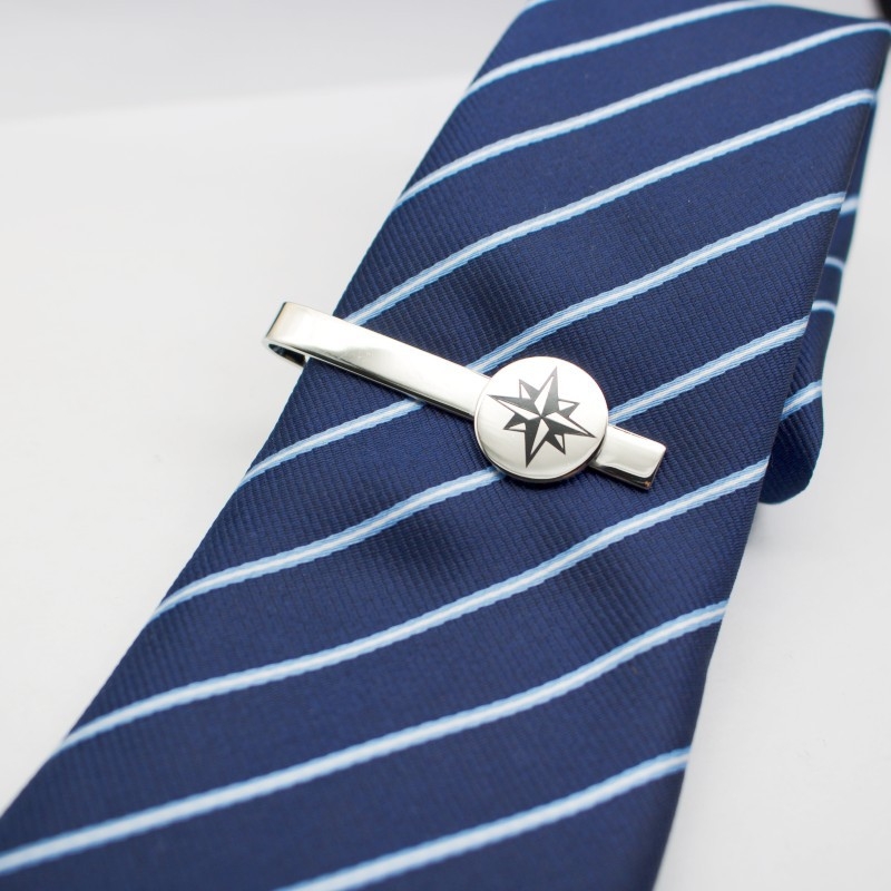 Κλιπ γραβάτας με σταυρό, ενιαίος σχεδιασμός, χαλκός, ηλεκτροπλατιωμένη φινίρισμα