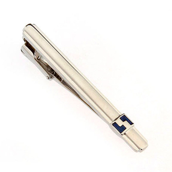 Jiuhui clips pentru cravată din alamă, stil fashion OL, unisex, placare electrolitică, cristale cu efect de picurare