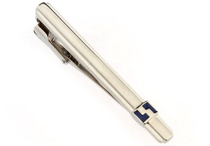 Jiuhui clips pentru cravată din alamă, stil fashion OL, unisex, placare electrolitică, cristale cu efect de picurare