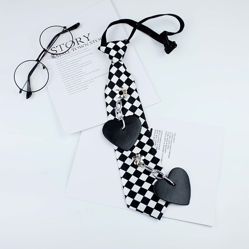 JK csomó nélküli nyakkendőklipsz, gallérvirággal, poliészter bélés, felnőtteknek, főiskolai stílus