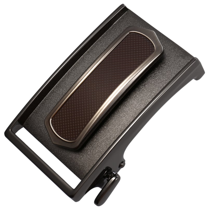 Ανδρική ζώνη με κράμα και αυτόματο κούμπωμα, για χρήση σε όλες τις εποχές