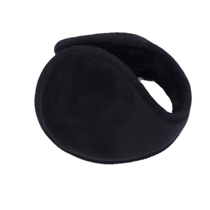 Juji βελούδινα earmuffs – πίσω-φορεμένα, καθολικό στυλ, μονόχρωμο σχέδιο, διατηρούν τη ζεστασιά