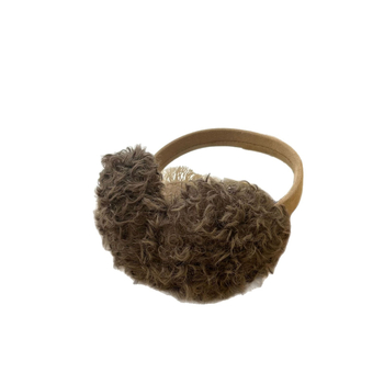 Ακουστικά για τα αυτιά από βελουδένια τεχνητή γούνα, μονόχρωμο σχέδιο, ζεστασιά για τον χειμώνα, unisex ενήλικες, φθινοπωρινό 2025