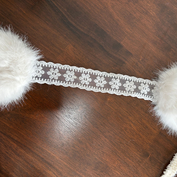 Γυναικεία χειμωνιάτικη λουρί για τα αυτιά από βελούδινο ύφασμα, αντιανεμική, αναδιπλούμενη, JK στυλ