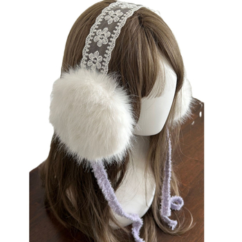 Γυναικεία χειμωνιάτικη λουρί για τα αυτιά από βελούδινο ύφασμα, αντιανεμική, αναδιπλούμενη, JK στυλ