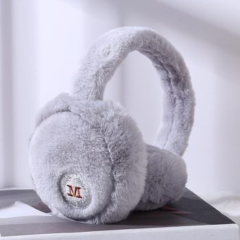 Αναδιπλόμενα χειμερινά γούνινα προστατευτικά για τα αυτιά ενηλίκων, unisex, πολυεστέρας