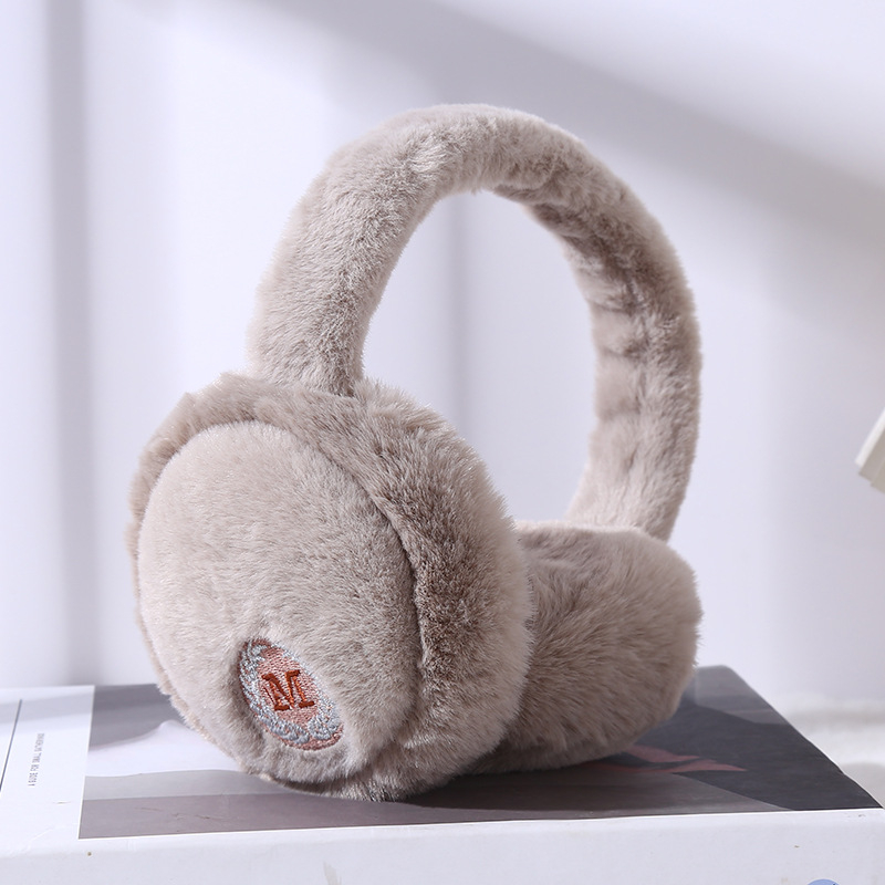 Αναδιπλόμενα χειμερινά γούνινα προστατευτικά για τα αυτιά ενηλίκων, unisex, πολυεστέρας