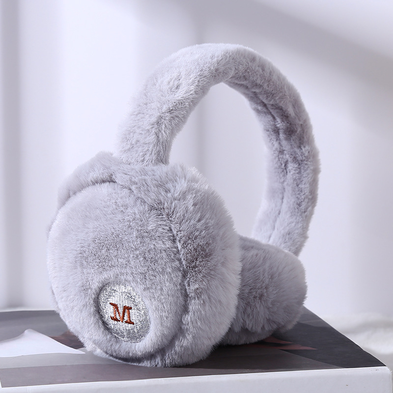 Αναδιπλόμενα χειμερινά γούνινα προστατευτικά για τα αυτιά ενηλίκων, unisex, πολυεστέρας