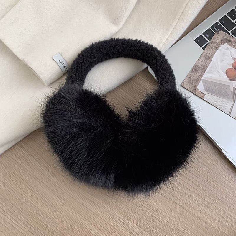 Earmuffs - plush υλικό για χειμώνα, unisex ενήλικες, αναπνεύσιμη προστασία για τα αυτιά