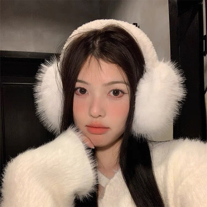 Earmuffs - plush υλικό για χειμώνα, unisex ενήλικες, αναπνεύσιμη προστασία για τα αυτιά