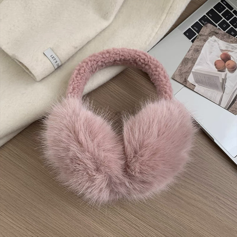 Earmuffs - plush υλικό για χειμώνα, unisex ενήλικες, αναπνεύσιμη προστασία για τα αυτιά
