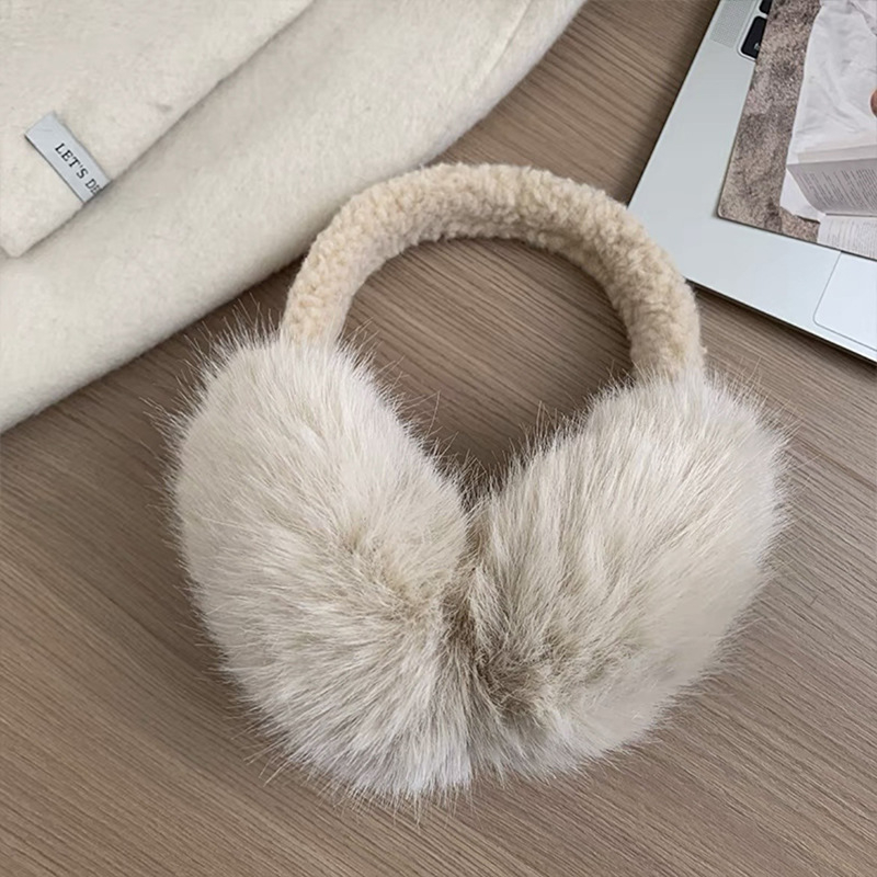 Earmuffs - plush υλικό για χειμώνα, unisex ενήλικες, αναπνεύσιμη προστασία για τα αυτιά