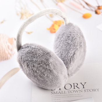 Protecții pentru urechi din pluș, purtare pe spate – unisex, pentru adulți, iarnă/toamnă, utilizare în exterior