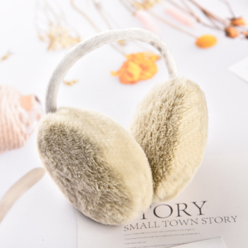 Protecții pentru urechi din pluș, purtare pe spate – unisex, pentru adulți, iarnă/toamnă, utilizare în exterior