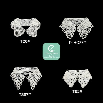 Milk Silk siuvinėta apykaklė su nėriniu – DIY nuimama dirbtinė apykaklė moterims