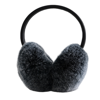 Protecții pentru urechi cu piele de oaie 5A și blană de iepure — calde, unisex, pentru iarnă, exterior
