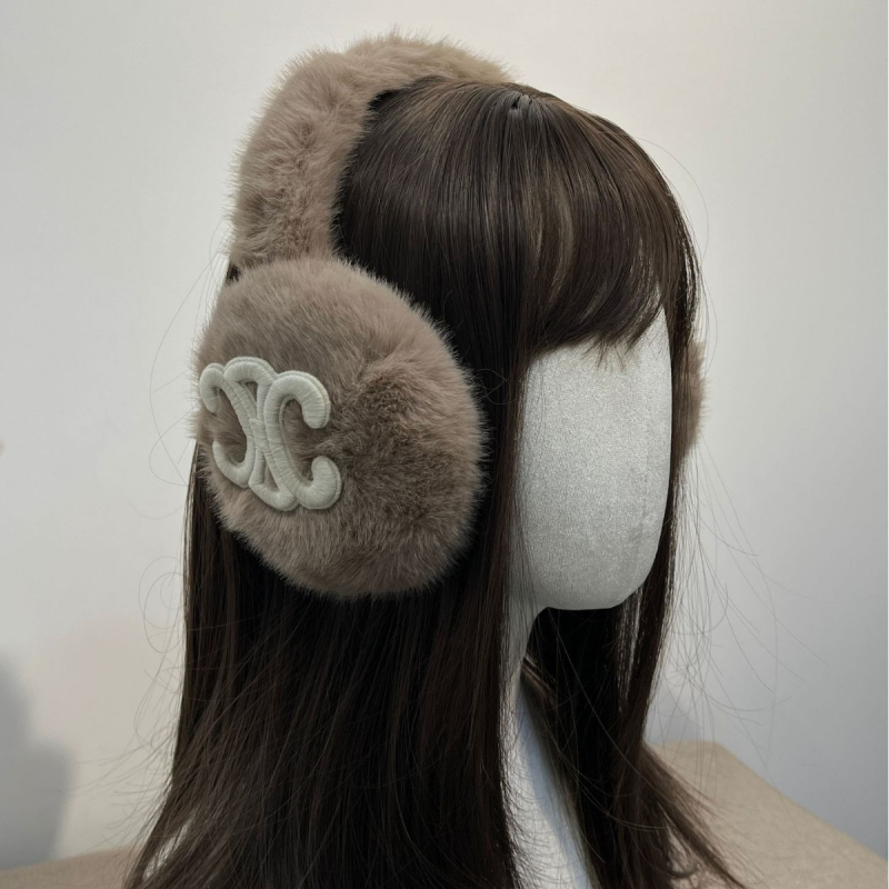 Plišaste earmuffse za zimu - korejski stil, osnovni dizajn, za odrasle, unisex, za vanjsku upotrebu, griju uši