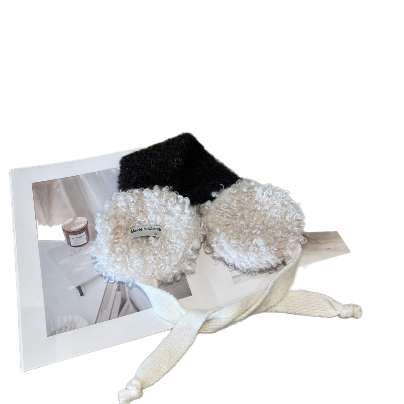 Nahlavné ušné masky z vlneného materiálu, unisex, zimné a jeseň, udržiavajú teplo