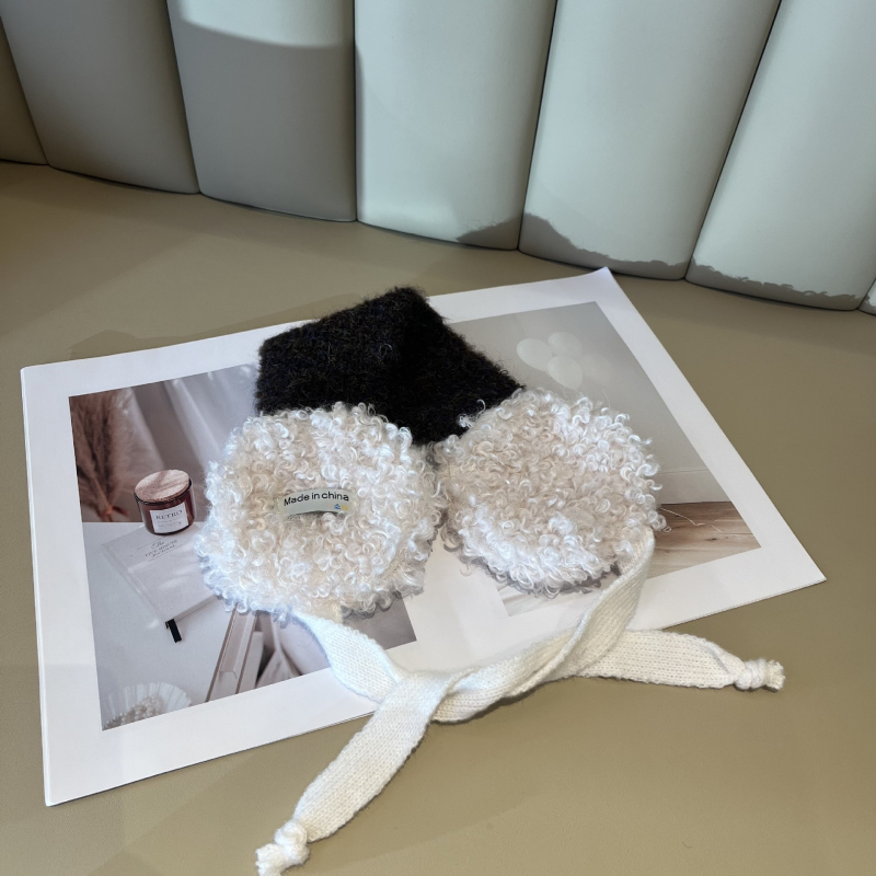 Nahlavné ušné masky z vlneného materiálu, unisex, zimné a jeseň, udržiavajú teplo