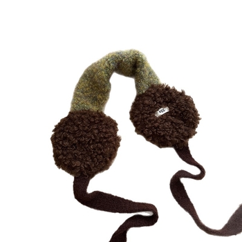 Zimné Earmuffs, Unisex, Korejský štýl, Polyester, Remienok