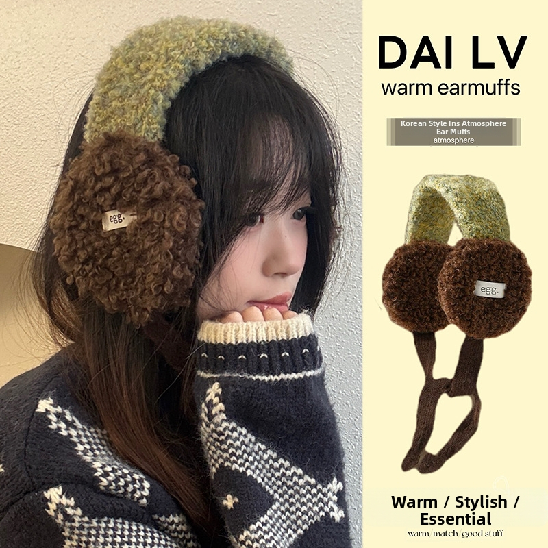 Zimné Earmuffs, Unisex, Korejský štýl, Polyester, Remienok