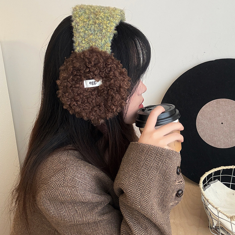 Zimné Earmuffs, Unisex, Korejský štýl, Polyester, Remienok