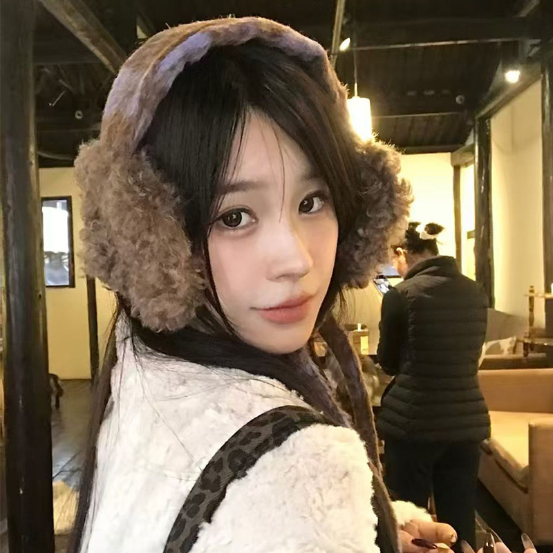 Ušné ohrievače s plyšovými remienkami, unisex, dospelí, zima, vonkajšie prostredie, ochrana proti chladu