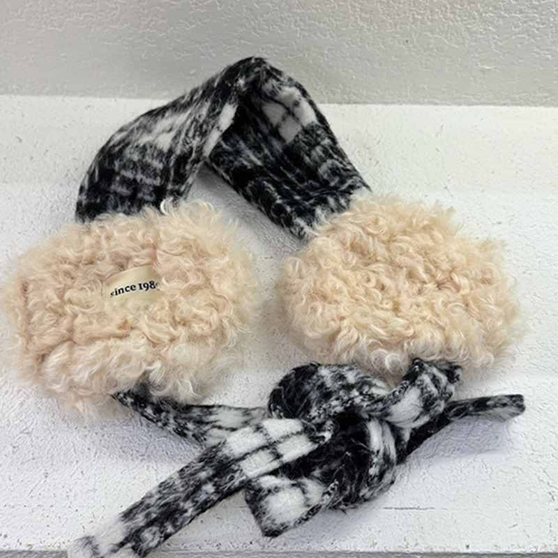 Ušné ohrievače s plyšovými remienkami, unisex, dospelí, zima, vonkajšie prostredie, ochrana proti chladu