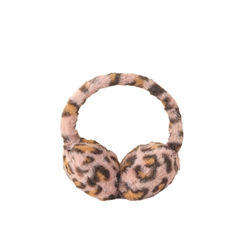 Zimske ušne štitnike s leopard uzorkom, plišani, unisex