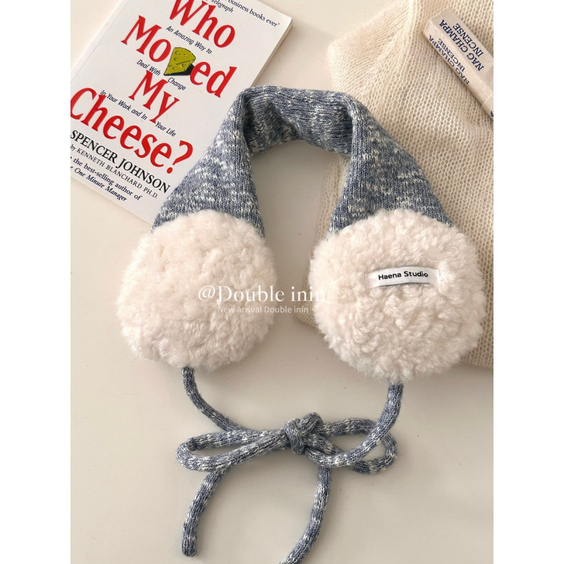 Protecții pentru urechi, stil coreean, căptușite cu pluș, unisex adulți, utilizare de iarnă în exterior