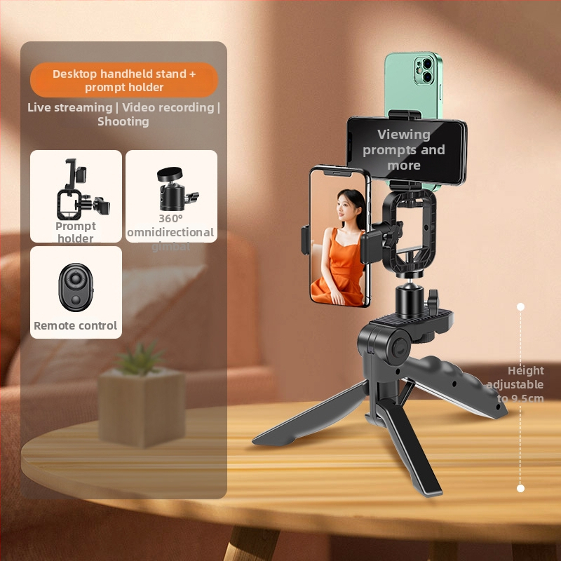 Držiak na telefón s airbagom pre teleprompter – kovový, IP ochrana