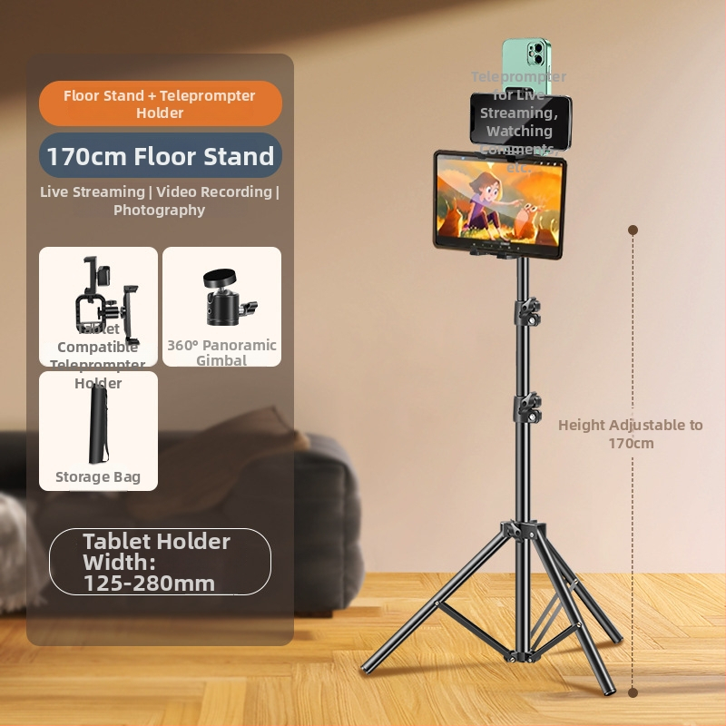 Držiak na telefón s airbagom pre teleprompter – kovový, IP ochrana