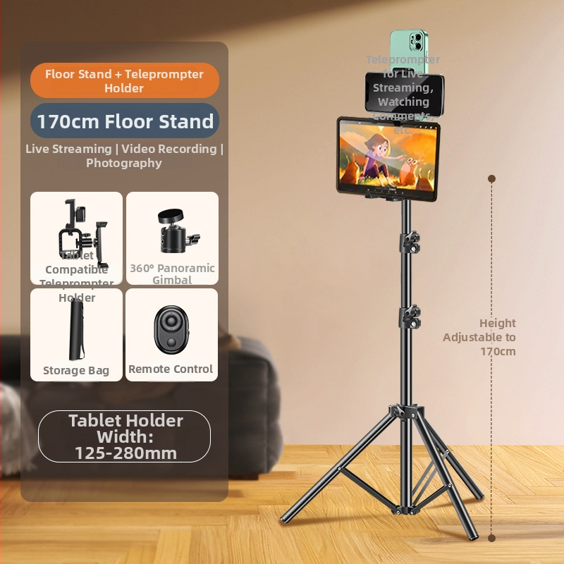 Držiak na telefón s airbagom pre teleprompter – kovový, IP ochrana