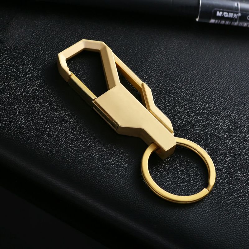 Auto ključ s dvostrukim prstenom, od cinkove legure, metalni privjesak, unisex, prilagodljivo